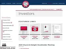 Sites similar to investor.churchdwight.com