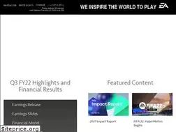Sites similar to investor.ea.com