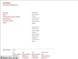 Sites similar to investor.google.com
