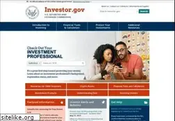 Sites similar to investor.gov