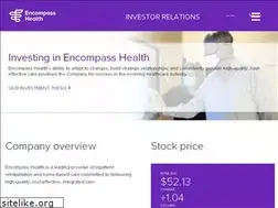 Sites similar to investor.healthsouth.com