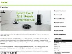 Sites similar to investor.irobot.com