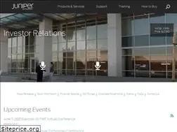Sites similar to investor.juniper.net