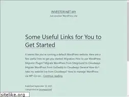 Sites similar to investor.net.my