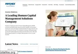 Sites similar to investor.paychex.com