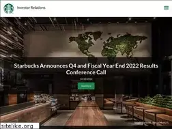 Sites similar to investor.starbucks.com