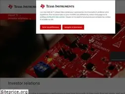 Sites similar to investor.ti.com