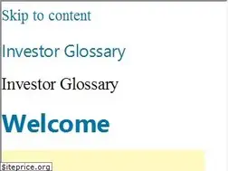 Sites similar to investorglossary.com