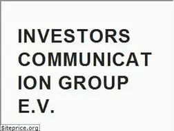 Sites similar to investors-communication-group.de