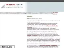 Sites similar to investors-square.de