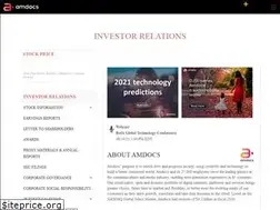 Sites similar to investors.amdocs.com