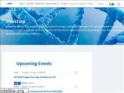 Sites similar to investors.amgen.com