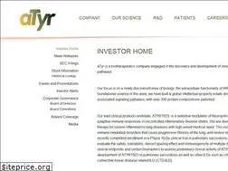 Sites similar to investors.atyrpharma.com