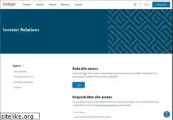 Sites similar to investors.avaya.com