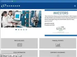 Sites similar to investors.danaher.com