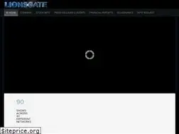 Sites similar to investors.lionsgate.com