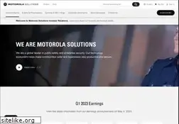 Sites similar to investors.motorolasolutions.com