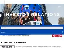 Sites similar to investors.myrepublicbank.com