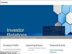 Sites similar to investors.netapp.com
