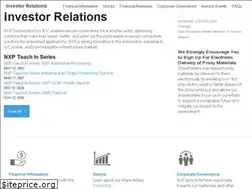 Sites similar to investors.nxp.com