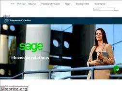 Sites similar to investors.sage.com