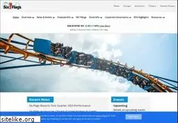 Sites similar to investors.sixflags.com
