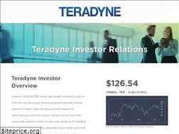 Sites similar to investors.teradyne.com