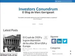 Sites similar to investorsconundrum.com