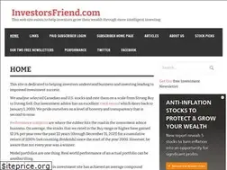 Sites similar to investorsfriend.com