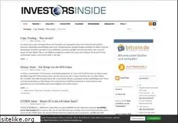 Sites similar to investorsinside.de