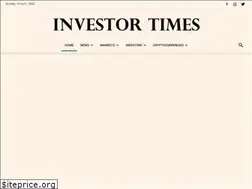 Sites similar to investortimes.com
