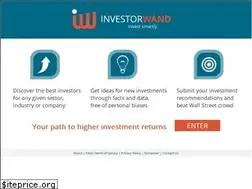 Sites similar to investorwand.com