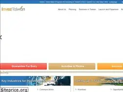 Sites similar to investtaiwan.org