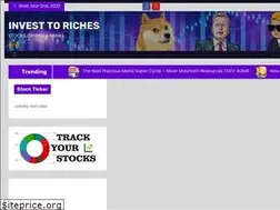 Sites similar to investtoriches.com