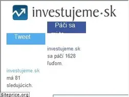 Sites similar to investujeme.sk