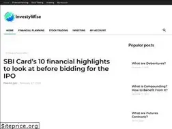 Sites similar to investywise.com