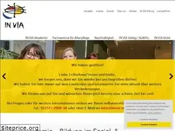 Sites similar to invia-akademie.de
