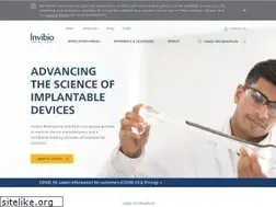 Sites similar to invibio.com