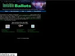 Sites similar to invisibleballots.com
