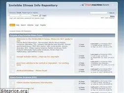 Sites similar to invisibleillnessforum.com