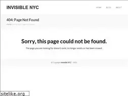 Sites similar to invisiblenyc.com