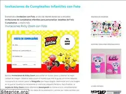 Sites similar to invitacionconfoto.com