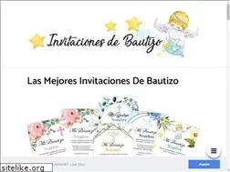 Sites similar to invitacionesdebautizo.net
