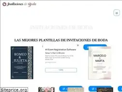 Sites similar to invitacionesdebodagratis.com