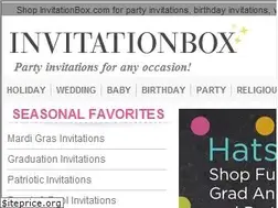 Sites similar to invitationbox.com