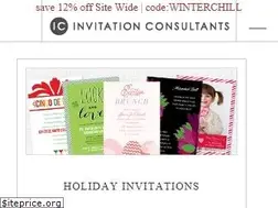 Sites similar to invitationconsultants.com