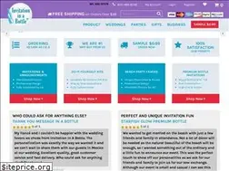 Sites similar to invitationinabottle.com