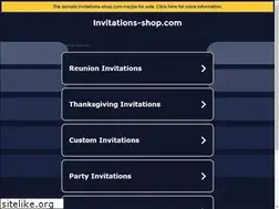 Sites similar to invitations-shop.com