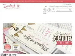 Sites similar to invitedto.fr