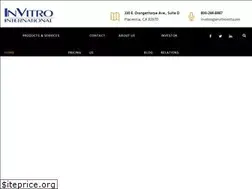 Sites similar to invitrointl.com